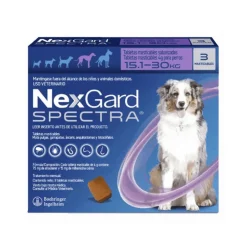 Nexgard Spectra L (15-30 Kg) x 3 Tabletas