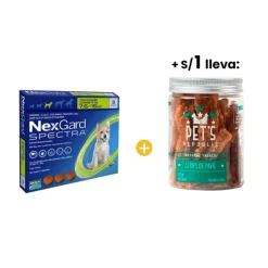 Nexgard Spectra M (7.5-15 Kg) x 3 Tabletas