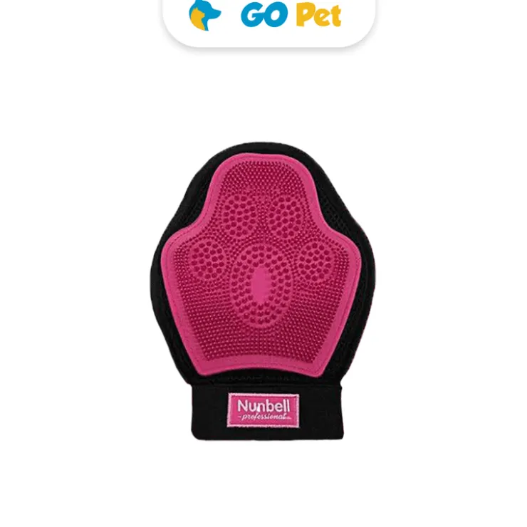 Nunbell Guante Removedor de Pelos Color Fucsia