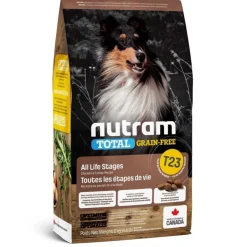 Nutram T23 Total Grain-Free Turkey, Chicken & Duck Dog 2 Kg - Libre de Grano - Pavo - Pato