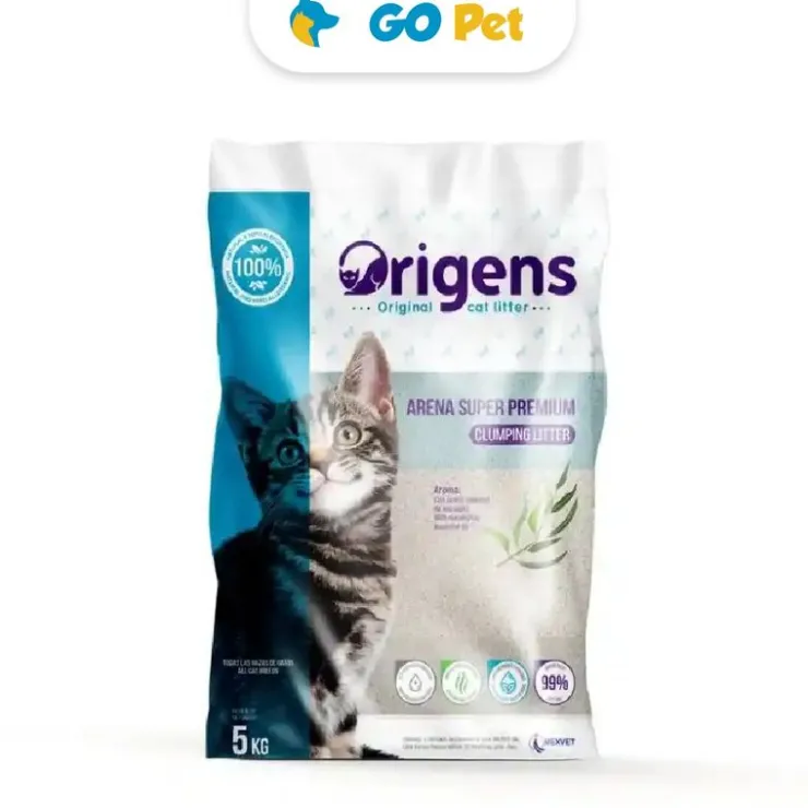 Origens Arena Super Premium para gatos con aroma a Eucalipto 5 Kg