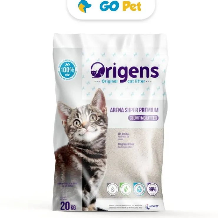Origens Arena Super Premium para gatos sin aroma 20 Kg