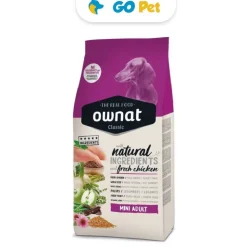 Ownat Classic Mini Adulto 4 Kg - Adulto Rz. Pequeñas y Mini - Pollo