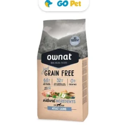 Ownat Just GF Adulto Cordero 14 Kg - Adulto Todas las Razas - Libre de Granos