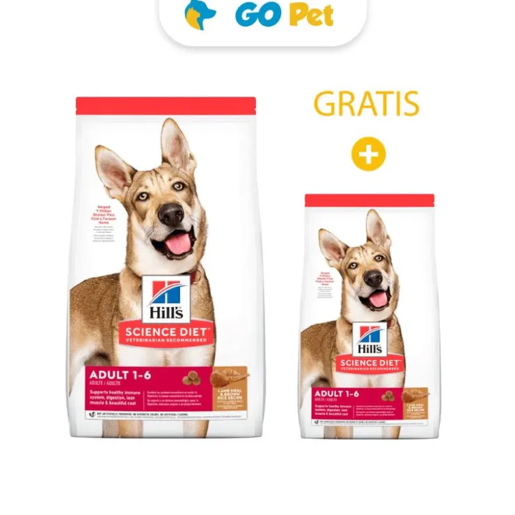 HILLS SD PACK Adult Lamb & Rice 15 kg + 7 kg- Adulto - Cordero y Arroz