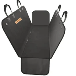 GoPet USA Patitas Shop Cobertor Protector Funda Trasera y Maletera Auto Ligero 360