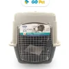 PETMATE Transportador Vari Kennel Ultra Fash-Int Negro con Crema (81.3x57.2x61 cm)