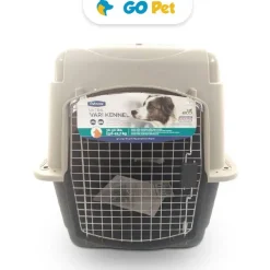 PETMATE Transportador Vari Kennel Ultra Fash-Int Negro con Crema (81.3x57.2x61 cm)