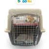PETMATE Transportador Vari Kennel Ultra Fash-Medium Negro con Crema (71x52x54 cm)