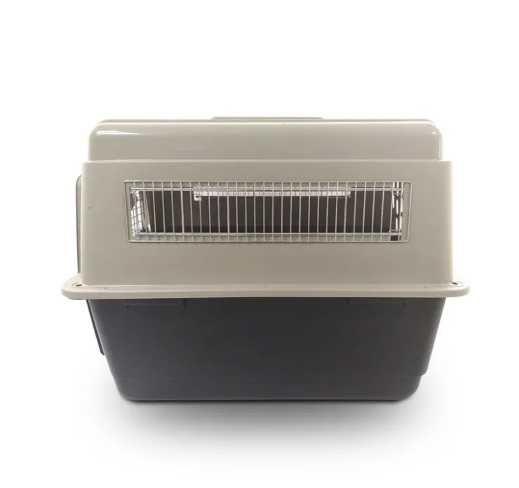 PETMATE Transportador Vari Kennel Ultra Fash-Int Negro con Crema (81.3x57.2x61 cm)