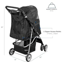 GoPet USA Pippo's Shop Coche Para Mascotas