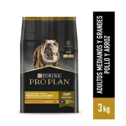 Pro Plan Adult Reduced Calories 3 Kg - Adulto Raza Med/Grande Bajo en Calorías