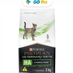 Pro Plan Veterinary Diets Feline HA Hidrolizado 3 Kg - Tratamiento de Alergias para Gatos