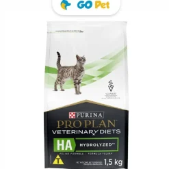 Pro Plan Veterinary Diets Feline HA Hidrolizado 1.5 Kg - Tratamiento de Alergias para Gatos