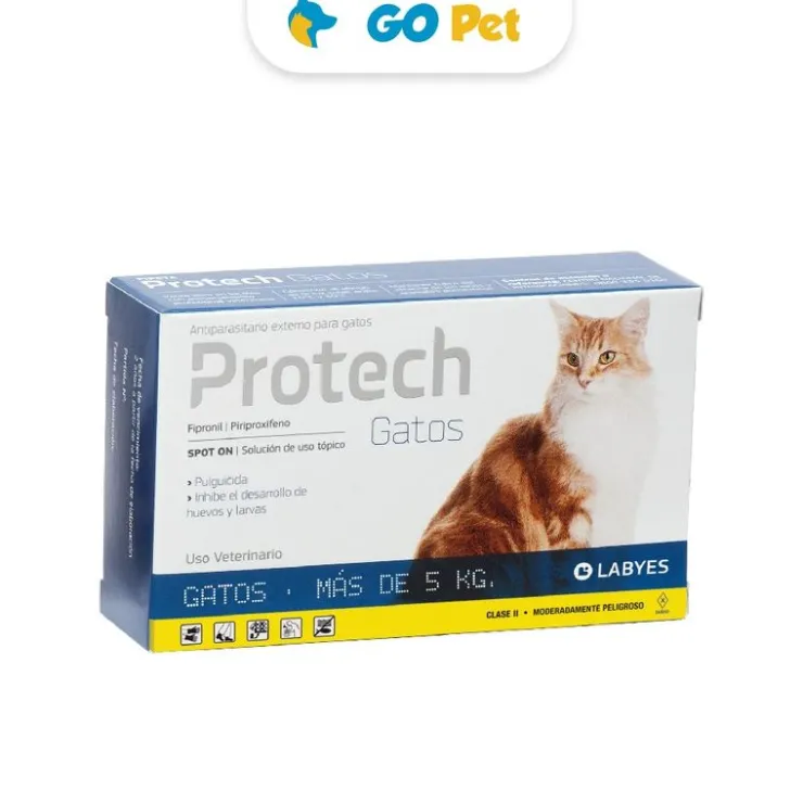 Protech Pipeta Gatos más de 5 Kg
