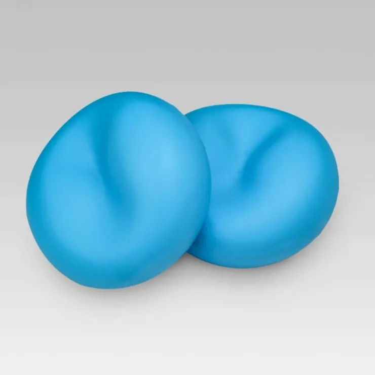 Qhalitech Almohadillas Intercambiables de Hueso Automático - Celeste