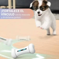 Qhalitech Hueso Automático e Interactivo para Perros Wicked Cheerble