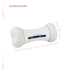 Qhalitech Hueso Automático e Interactivo para Perros Wicked Cheerble
