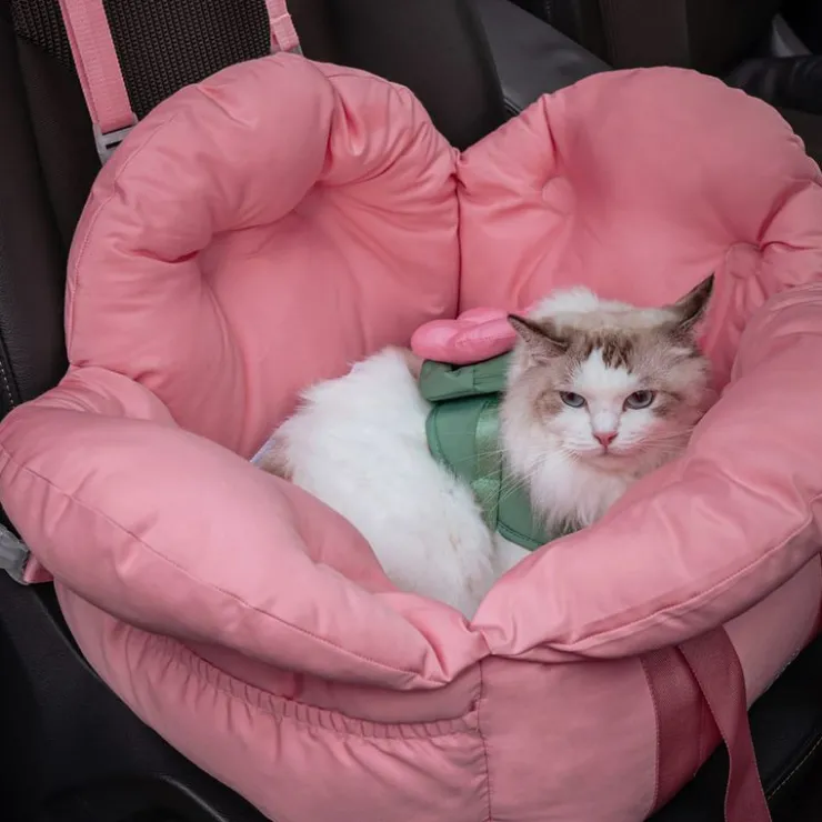 GoPet USA Qhalitech Transportador Pink Rose para Gatos y Perros Vetreska