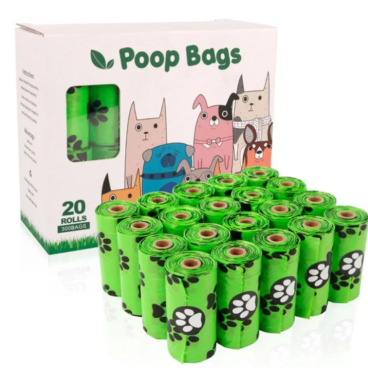 QUÉ PATAS PET SHOP Que Patas Caja de Bolsitas Biodegradables - 20 Rollos