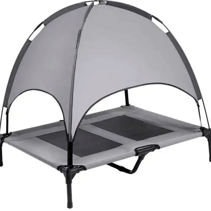 QUÉ PATAS PET SHOP Que Patas Cama Elevada con Toldo