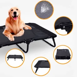 QUÉ PATAS PET SHOP Que Patas Cama Elevada Plegable