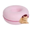 QUÉ PATAS PET SHOP Que Patas Cama Túnel Rosado