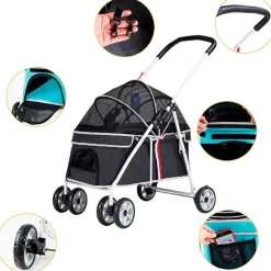 GoPet USA Que Patas Coche para Perros Medianos