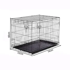 QUÉ PATAS PET SHOP Que Patas Corral Jaula Plegable para Mascotas
