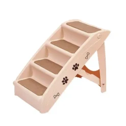 QUÉ PATAS PET SHOP Que Patas Escalera Plegable Beige