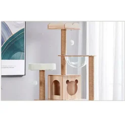 GoPet USA Que Patas Gimnasio de Madera