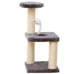 QUÉ PATAS PET SHOP Que Patas Gimnasio Mediano Gris