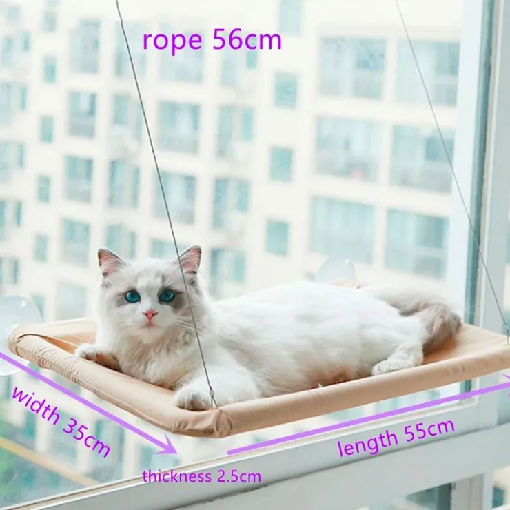 GoPet USA Que Patas Hamaca de Ventana para Gatos