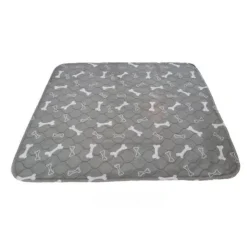 QUÉ PATAS PET SHOP Que Patas Mat Impermable Gris Talla L