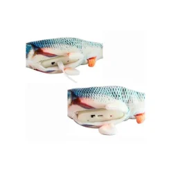 QUÉ PATAS PET SHOP Que Patas Pez Carpa Cruciana Juguete para Gato Usb