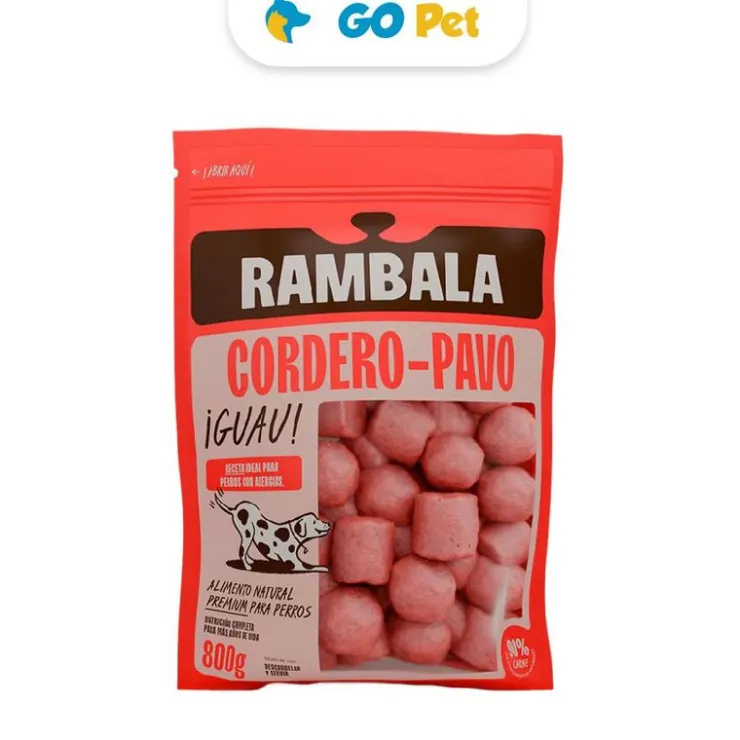 RAMBALA Alimento Barf Premium - Cordero 800 gr