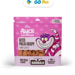 RAMBALA x Disney Bites Pollo Crispy 100 Gr - Snack para Gato