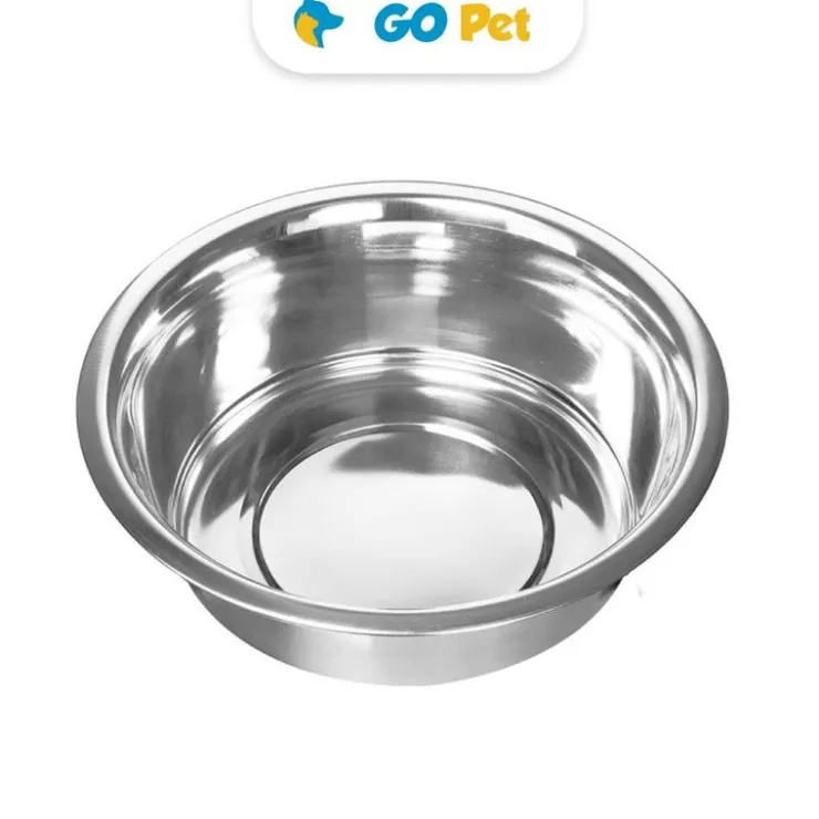 Sin Marca RC Plato Acero para Perro 1.8 L