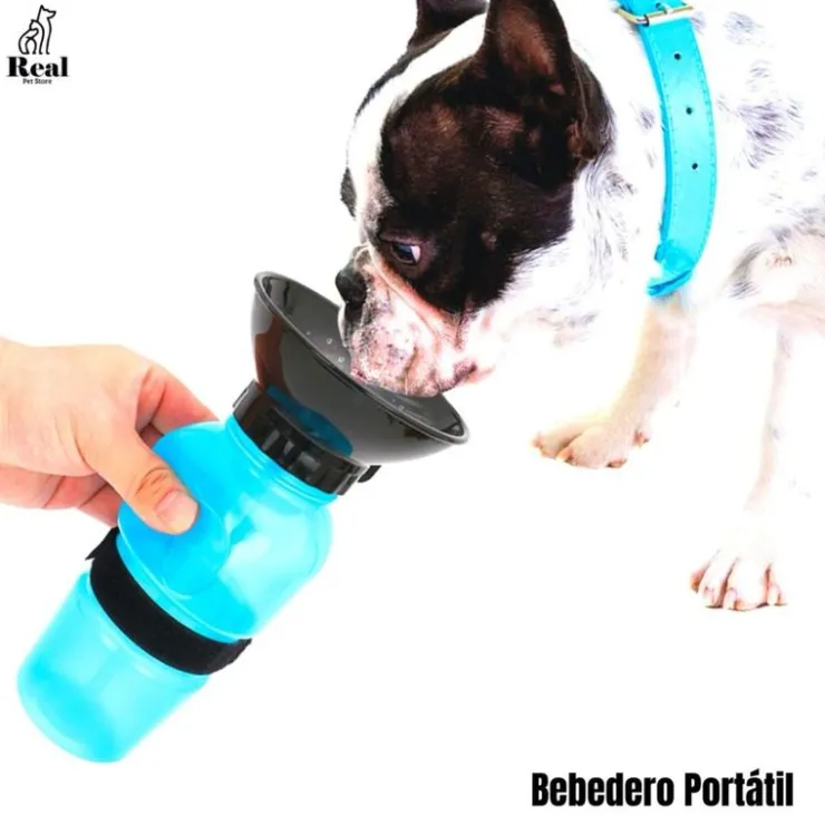 Real Pet Bebedero Portatil Para Perros