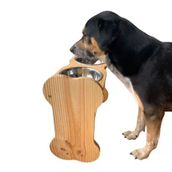 Real Pet Comedero Regulable Para Perros Medianos y Grandes