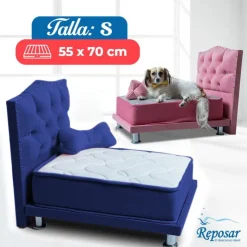 Colchones Reposar Reposar Cama Perro Premium Combo Completo Talla S