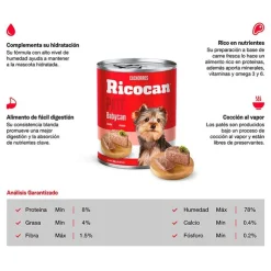 Ricocan Cachorro Pate Lata 330 Gr
