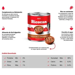 Ricocan Carne y Verduras Adulto Trocitos 280 Gr