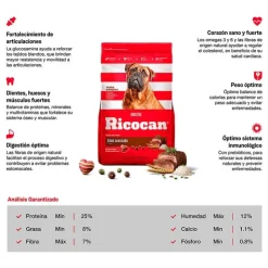 Ricocan Edad Avanzada Adulto 7+ Todas las Razas 15 Kg