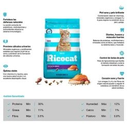 Ricocat Adulto Festival de Sabores 9 Kg