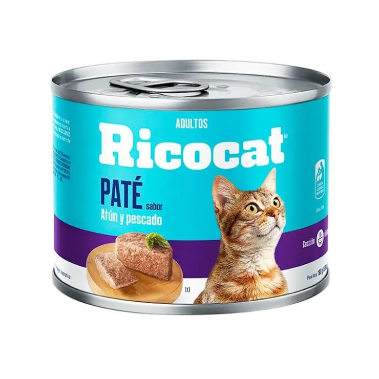 Ricocat Adulto Pate Atún y Pescado 160 Gr