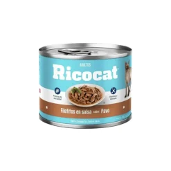 Ricocat Adulto Pavo Filetitos en Salsa 5.64 Oz
