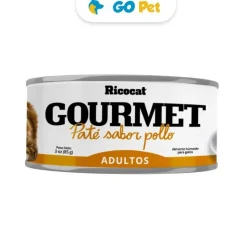 Ricocat Gourmet Adulto Pate con Pollo 3 Oz
