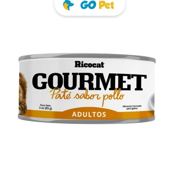 Ricocat Gourmet Adulto Pate con Pollo 3 Oz