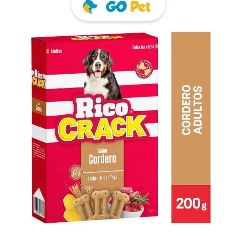 Ricocrack Adulto con Cordero Cj. 200 g